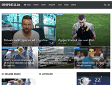 Tablet Screenshot of infoportal.ba