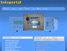Tablet Screenshot of infoportal.it